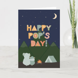 Carte fête des pères pour Pop