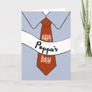 Carte fête des pères pour Poppa