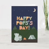 Carte fête des pères pour Pops (Devant)