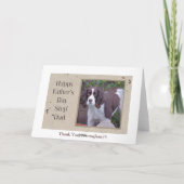 Carte fête des pères pour Step Papa (Dos)