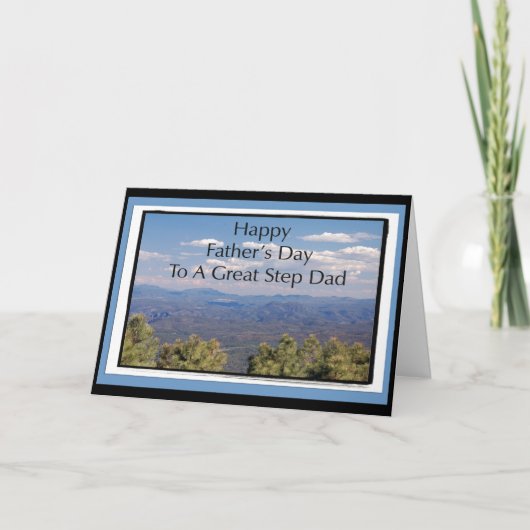 Carte fête des pères pour Step Papa (Devant)