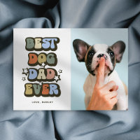 Fête des pères Retro Best Dog Papa