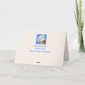 Carte Fête des pères Royal King Cat (Dos)