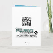 Carte Fête des pères sous la mer AJOUTER VOS PROPRES PHO (Dos)