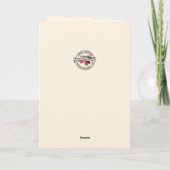 Carte Fête des pères St Joseph avec l'Enfant Jésus (Dos)