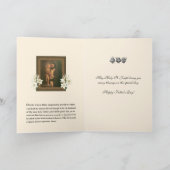 Carte Fête des pères St Joseph avec l'Enfant Jésus (Intérieur)