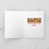 Carte Fête des pères Tiger (Intérieur)