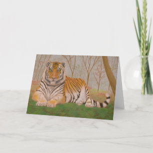 Carte Fête des pères Tiger