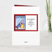 Carte Fête des pères - Une journée de pêche (Dos)