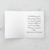 Carte Fête des pères vintage heureuse (Intérieur)