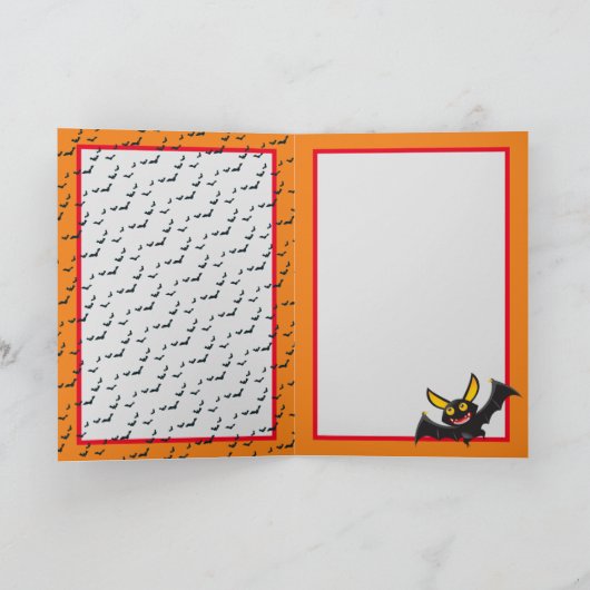 Carte Fête d'Halloween (Intérieur)