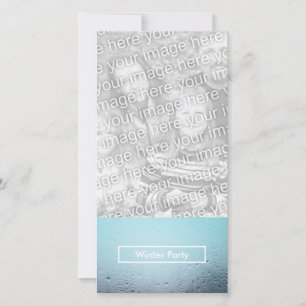 Carte fête d'hiver