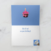 Carte Fête du Chef Cat Anniversaire (Intérieur)