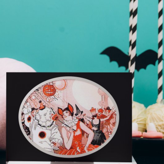 Carte Fête du costume d'Halloween