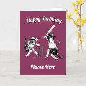 Carte Fête du cricket (Fleur jaune)