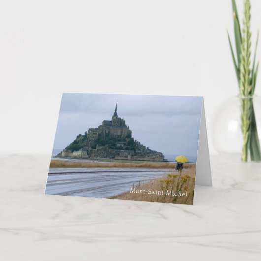 Carte Fête du Mont-Saint-Michel, Normandie, France - (Devant)