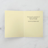 Carte Fête du Père du Mari Inspirivité bleue (Intérieur)