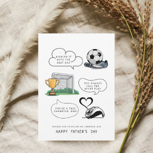 Carte Fête du Premier Père   salutation personnalisée So