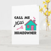 Carte Fête du réchauffement climatique Appelez-moi Miss (Fleur jaune)