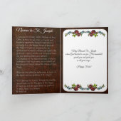 Carte Fête du Saint-Enfant Jésus de St. Joseph Novéna di (Intérieur)