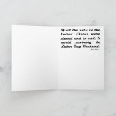 Carte Fête du travail (Intérieur)