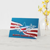 Carte Fête du travail heureuse (Fleur jaune)