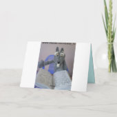 Carte Fête du travail - ne pêchant pas ! (Dos)