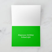 Carte fête en irlande (Intérieur)