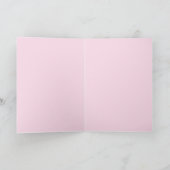 Carte Fête Fleur Florale Rose Rouge (Intérieur)