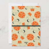 Carte Fête Florale Chinoise du Nouvel An (Dos)