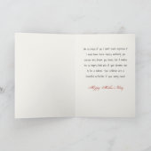 Carte Fête Magnolia Flower pour fille (Intérieur)