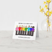 Carte Fête nationale de la Smith - 6 janvier (Fleur jaune)