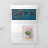 Carte fête nocturne d'été (Intérieur)