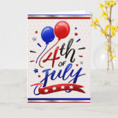 Carte Fête patriotique (Fleur jaune)