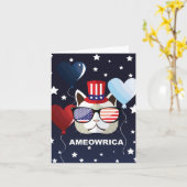 Carte Fête patriotique (Fleur jaune)