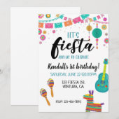 CARTE FÊTE, PREMIER ANNIVERSAIRE, FÊTONS (Devant / Derrière)