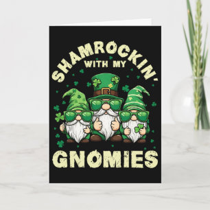 Carte Fêter la Saint-Patrick avec mes gnomes à moi
