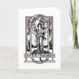 Carte Fêter le 19ème amendement - 1920-2020