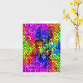 Carte Fêtes..... (Fleur jaune)