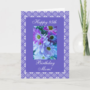 Carte Fêtes d'anniversaire de la mère