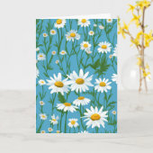 Carte Fêtes d'anniversaire de l'ami (Fleur jaune)