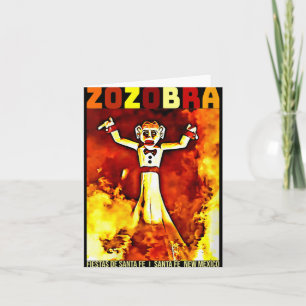 Carte Fêtes de femmes Zozobra De Sante Fe Nouveau-Mexiqu