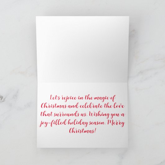 Carte "Fêtes du marché d'hiver" (Intérieur)