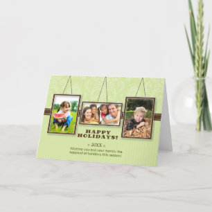 Carte Fêtes Familiales Personnalisées (Monnaie)