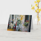 CARTE FÊTONS SON "ANNIVERSAIRE" (Fleur jaune)