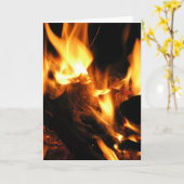 Carte Feu (Fleur jaune)