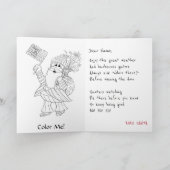 Carte Feu d'4 juillet patriotique (Intérieur)