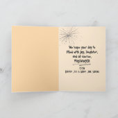 Carte Feu d'anniversaire (Intérieur)