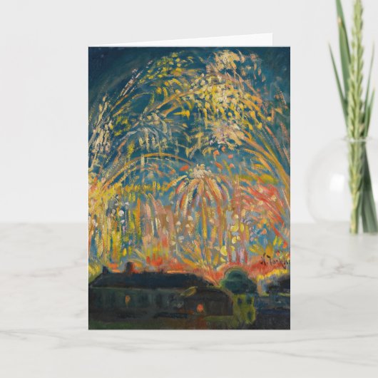 Carte Feu d'artifice à Nice | Nikolai Tarkhov (Devant)