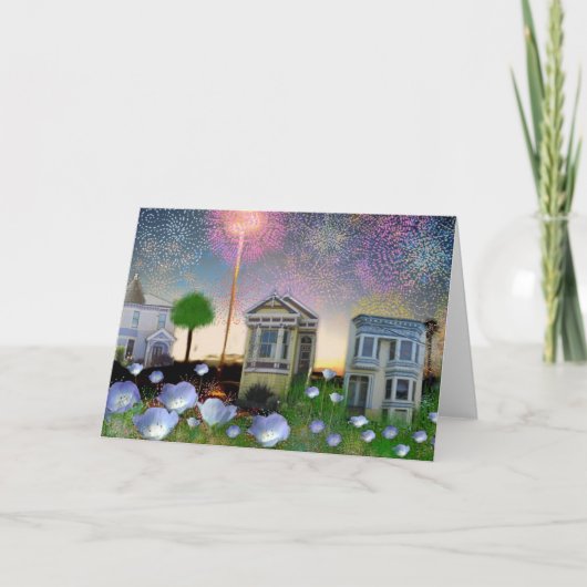 Carte Feu d'artifice de petite ville ~ TBA Award! (Devant)